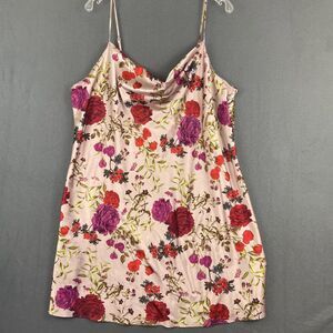 Ambrielle Chemise Nightgown 1X Floral Print